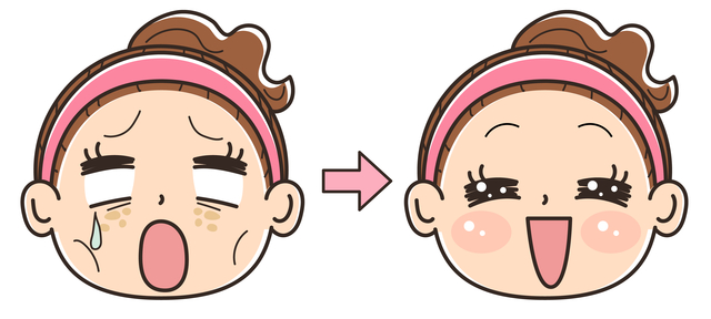 表情筋の衰えによる「頬こけ」を改善する方法